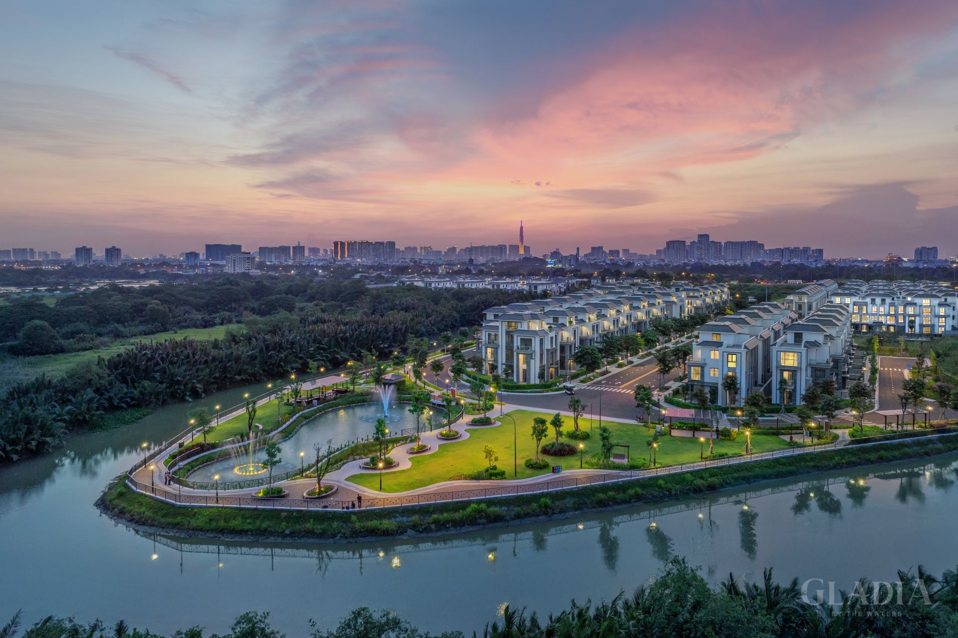 Gladia By The Waters - Biệt Thự Compound Ven Sông Đẳng Cấp
